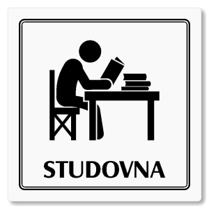 Studovna, 118x118mm, bílá, Utah
